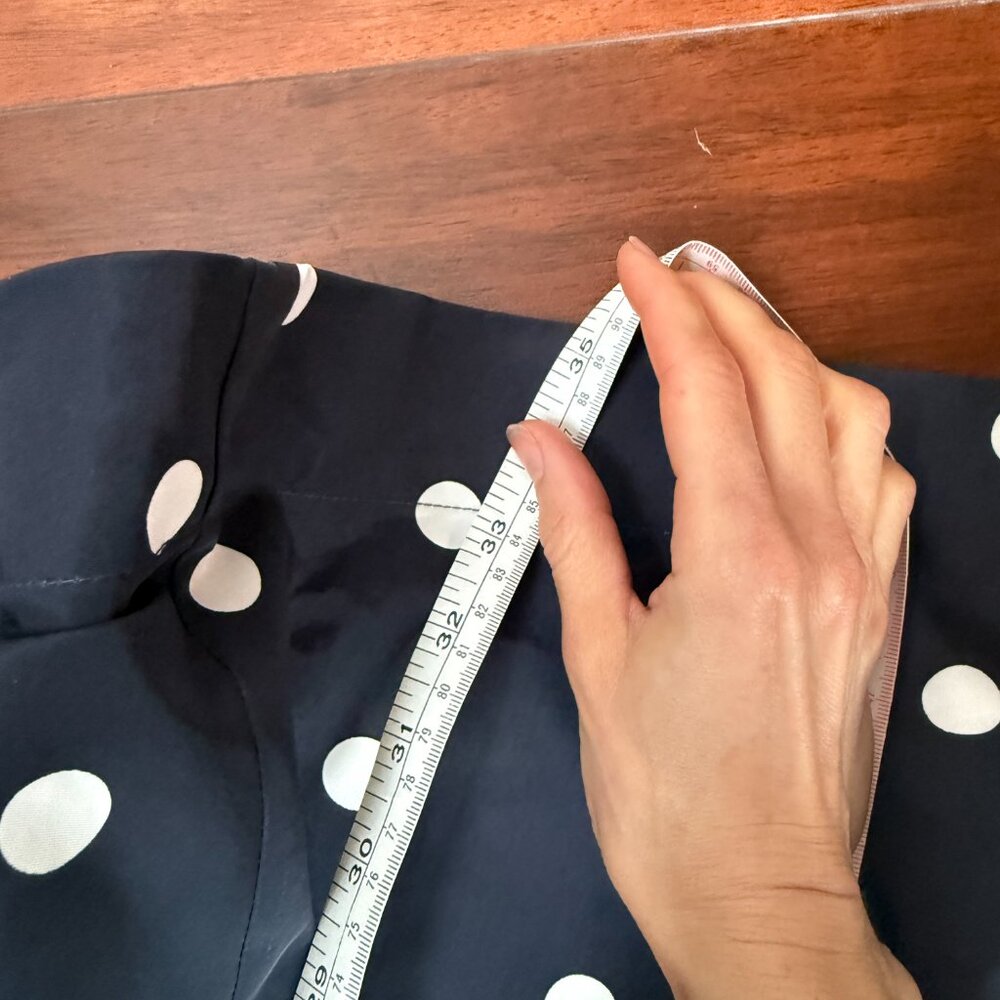 Old Navy Navy Polka Dot Tie-Shoulder Mini Dress - Picture 8 of 9